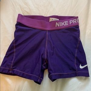 Purple Nike pros